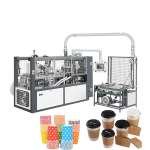 डिस्पोजेबल स्वत: पेपर कप कटोरा बनाने बनाने के लिए विनिर्माण मशीनों छोटे व्यापार के विचारों