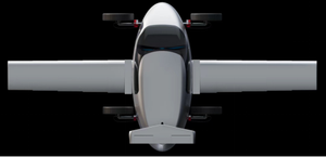 Hélicoptère Evtol à hydrogène 4 places en fibre de carbone avec caméra 4K, envergure de 12 m, design pliable, contrôle automatique, capacité de 700 km - Product Image 3