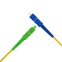 Oferta de Fábrica, Cable de Fibra Óptica SC de China, Cable de Conexión con Conector PC y APC, Monomodo, Cubierta LSZH, Uso en Telecomunicaciones
