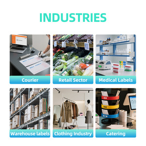 Gtcodestar GT-P130B Máy tính để bàn USB Bluetooth nhãn Máy in nhiệt máy in nhãn nhiệt trực tiếp nhãn nhiệt vận chuyển vận đơn - Product Image 2