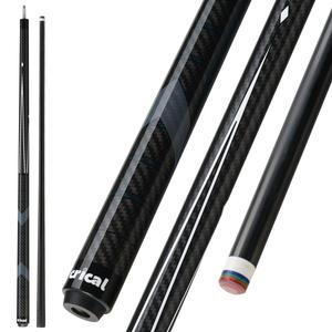 CRICAL CL-01 Black Carbon Fiber Pool Queue 1/2 Hit Technologie Acht neun Ball im chinesischen Stil Private Rod 12,5mm - Product Image 2