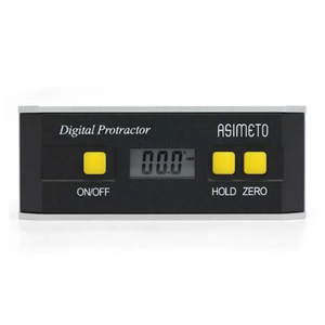 ASIMETO Nivel Digital de Burbuja con Imán, Medidor de Ángulos, Inclinómetro y Calibrador de Inclinación, Hecho en China 490-16-2 - Product Image 1