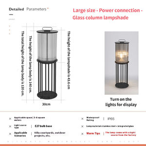 Decoración <span class=keywords><strong>de</strong></span> jardín al aire libre, luces <span class=keywords><strong>de</strong></span> paisaje <span class=keywords><strong>de</strong></span> Ambiente, luces <span class=keywords><strong>de</strong></span> césped alimentadas por energía Solar, modelo impermeable, luces <span class=keywords><strong>de</strong></span> césped para patio al aire libre - Product Image 5