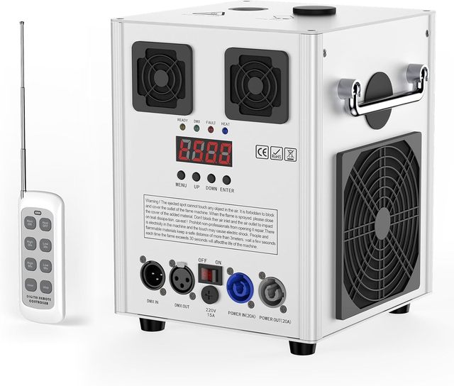 Professional 500W Electronic Cold Spark Machine DMX512 Remote Control Fireworks Fountain Stage Equipment for Wedding Parties