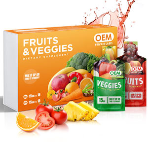 Complément alimentaire en poudre de fruits et légumes naturels, sans gras, antioxydant, à base de plantes, OEM/ODM - Product Image 1