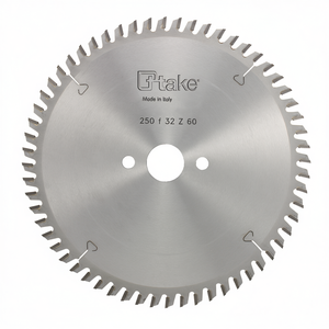 Lame de scie circulaire Ttake 250 mm 60 dents pour aluminium et alliages légers - Product Image 2