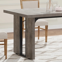 Table à manger de style ferme Tribesigns pour 6 personnes