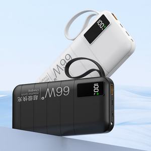 Cargador Portátil con Carga Rápida PD22.5W, Cables Incluidos, 30000mAh/20000mAh, Pantalla Digital, Batería Externa de Emergencia - Product Image 3