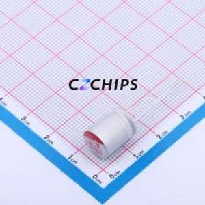 ตัวเก็บประจุแบบแข็ง E2152M016E130RL แบบ Through Hole (THT) ขนาด 10x13 มม. 1500uF 20% 16V โพลีเมอร์ - Product Image 1