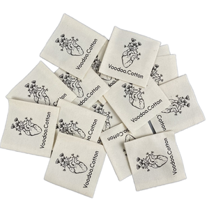 Etiquetas de Algodón de Alta Calidad para Coser en Prendas, Impresión Digital en Serigrafía, Lavables, Diseño Personalizado, Venta al por Mayor, Borde Cortado con Láser, Vietnam - Product Image 2