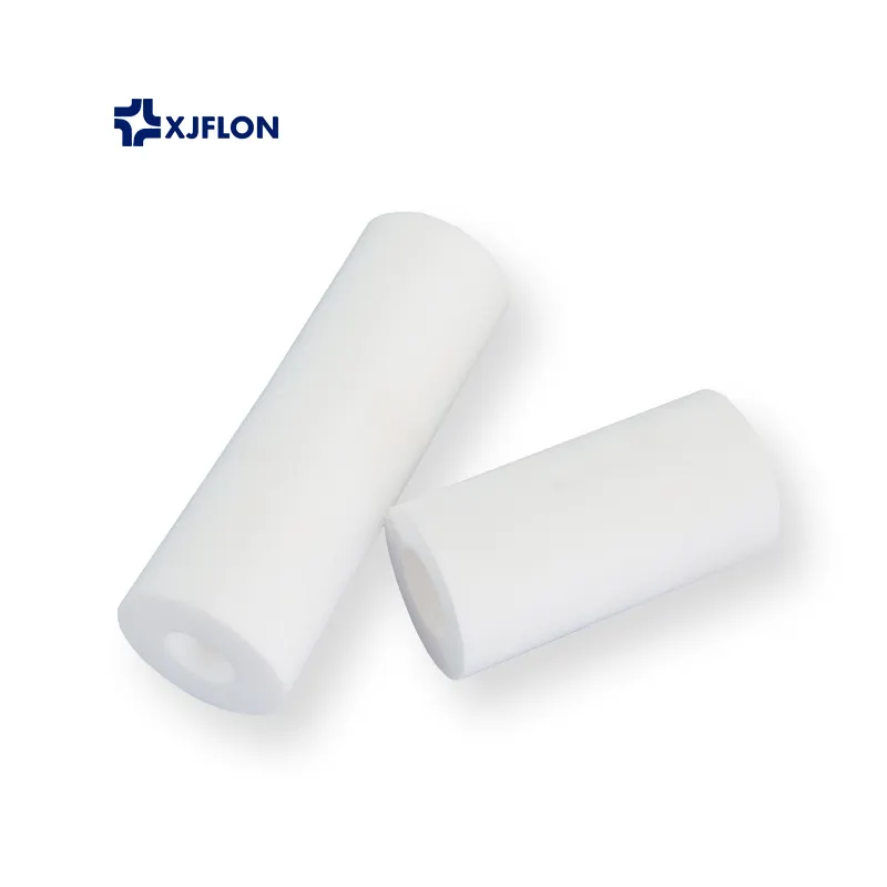 supplier custom plastic products white molding ptfe tube high quality ptfe tubing resistant etched ptfe tube fittings