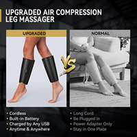 Bestseller Günstige Led Display Luftdruck Vibrator Massage gerät Beine Massage Wrap beheizt für Beine