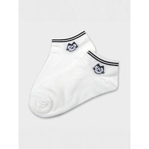 Calzini alla caviglia traspiranti a collo singolo da donna lunghezza invernale in Nylon con Logo personalizzato con stampa animale tecnica a maglia - Product Image 1