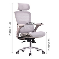 Échantillon Gratuit Chaises de Bureau Incassables avec Support Lombaire en Maille, Logo Personnalisé, Fabricant Chinois OEM