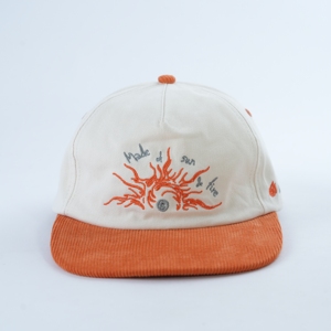 Bông Hơi Cong Brim Không Có Cấu Trúc 5 Bảng Điều Chỉnh <span class=keywords><strong>Snapback</strong></span> Cap Hat Tùy Chỉnh Thêu Logo Thời Trang Thể Thao Ngoài Trời Hai Tone Cap - Product Image 2