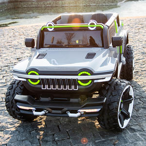 大尺寸儿童电动越野车户外骑乘玩具 12V 强力电机逼真 SUV 儿童车适合 <span class=keywords><strong>3</strong></span>-10 岁男孩 - Product Image 5