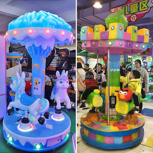 Fournitures de fête de Noël 3 sièges chinois carrousel tour intérieur Chine - Product Image 6