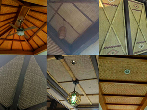 Qualità superiore sintetico ignifugo tessuto di bambù stuoia miglior prezzo <span class=keywords><strong>per</strong></span> tegole - Product Image 3