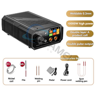 Kit de soudage portable à double impulsion pour la maison, petit soudeur à points portatif à batterie lithium 18650 pour plaques de nickel