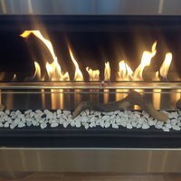 Fourniture en usine d'éthanol intelligent Bio Real Flame Cheminée à combustion intérieure Cheminées électriques