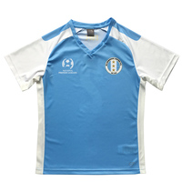 Camisetas de Fútbol Personalizadas de Alta Calidad para Hombre, 100% Poliéster, Transpirables, de Secado Rápido, con Estampado por Transferencia de Calor