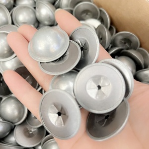 <span class=keywords><strong>Rondelle</strong></span> de capuchon de dôme d'isolation finie en zinc utilisée <span class=keywords><strong>pour</strong></span> les broches d'isolation d'épaisseur de 3mm - Product Image 4