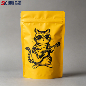 Customized 3.5g food grade polyester film standing <b>bag</b>, moisture-proof zipper <b>packaging</b> <b>bag</b>, plastic <b>bag</b> - Product Image 1