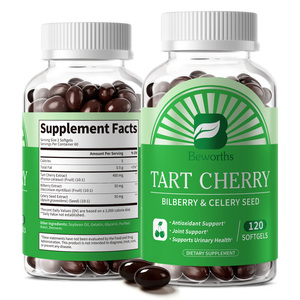 Offre Spéciale : Capsules Antioxydantes à l'Extrait de Cerise Tarte, Compléments Alimentaires à Base de Plantes pour l'Exercice Musculaire (Déconseillé aux Femmes Enceintes) - Product Image 1