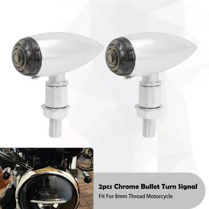 <span class=keywords><strong>Mini</strong></span> balle moto clignotants 12V lumière lampe ambre clignotants pour <span class=keywords><strong>Harley</strong></span> Touring Softail Dyna Sportster XL 883 1200 - Product Image 6