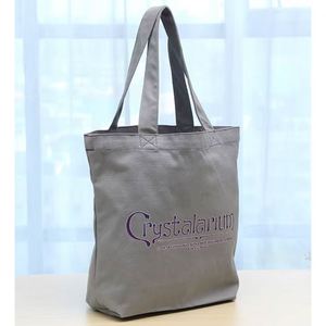Sac fourre-tout en toile de coton noir personnalisé, sac de courses écologique - Product Image 2