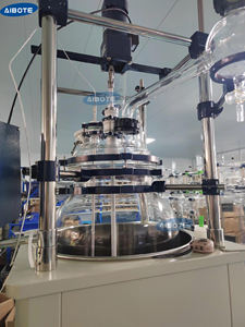 Reaktor kaca borosilikat 3.3 jaket, 5L 10L 20L 30L 50L 100L 200L - Product Image 2