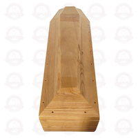 Ataúd de Madera de Alta Calidad Estilo Europeo para Adultos, del Fabricante Shandong SDD, Venta Directa Tmall