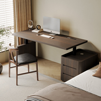 Escritorio de Oficina en Casa de Madera Sólida de Alta Calidad, Diseño Moderno, Ergonómico y Ajustable en Altura, en Venta
