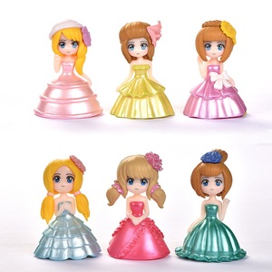 Maison de poupée miniature à faire soi-même, robes de <span class=keywords><strong>princesse</strong></span>, figurine de fille, voiture, <span class=keywords><strong>table</strong></span> de sable, décoration paysagère - Product Image 1