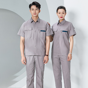 Uniforme Industrial Unisex Ingeniero Ropa de Trabajo Ropa de Taller - Product Image 1