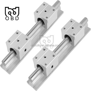 รางเลื่อนเชิงเส้น SBR20 2 ชิ้น ความยาว 1000 มม. รางเลื่อนขนาด 20 มม. พร้อมบล็อกลูกปืน SBR20UU 4 ชิ้น - Product Image 6