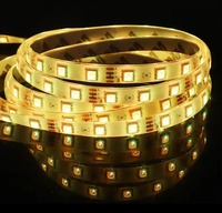 Bande de Lumières LED Intelligente RGB/Blanc/Blanc Chaud 5M, Tira Luces, Alimentation USB 5V Découpable pour Décoration de Chambre, Fête et Rétroéclairage TV