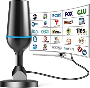 <span class=keywords><strong>Antena</strong></span> de <span class=keywords><strong>TV</strong></span> <span class=keywords><strong>digital</strong></span> interior de largo alcance <span class=keywords><strong>Antena</strong></span> HDTV 4K 1080p <span class=keywords><strong>para</strong></span> todos los televisores inteligentes Compatible con canales locales hechos de plástico - Product Image 1