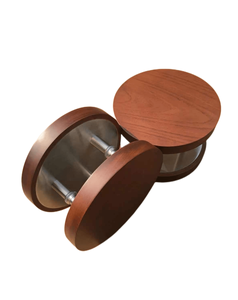 A0192 Austin tùy chỉnh thiết kế đơn giản Chất lượng cao thép không gỉ SUS304 Vòng loại gỗ cửa kéo xử lý - Product Image 2