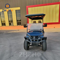 Voiturette de golf tout-terrain à essence, moteur 4 temps, batterie lithium, 5-6 places, 30-50 km/h, véhicules multi-puissance pour terrains et mobilité en station balnéaire