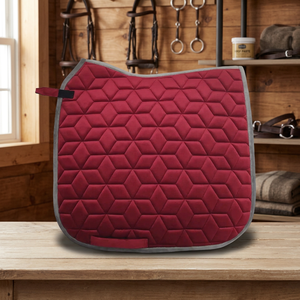 Almohadilla de Silla de Montar para Caballo de Doma Clásica, Personalizada, Premium, Acolchada, Mezcla de Lana, Transpirable, Cómoda, para Salto, de Polialgodón, Superventas - Product Image 3