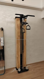 Macchina Commerciale OEM Nuova in Legno Montabile a <span class=keywords><strong>Parete</strong></span> con Cavo Singolo, Regolabile per <span class=keywords><strong>Lat</strong></span> Pulldown e Low Row, Attrezzatura per Allenamento Completo - Product Image 5