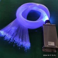 45W/100W fibre optique moteur extérieur étanche 3m 4m 5m LED fibre optique lumières pour couloir et passerelle jardin cour parc lumière