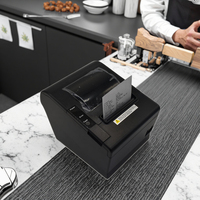 Caysn POS Bill Printer CB811 80mm Imprimantes thermiques Reçu pour emporter Machine d'impression de billets de facture de bureau de 3 pouces