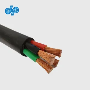 Conductor de cobre 4x6mm2 flexible de pvc cable