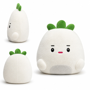 Coussin en <span class=keywords><strong>peluche</strong></span> personnalisé en forme de chou irrégulière, style Anime, pour la décoration intérieure, CE, faible MOQ, OEM - Product Image 4