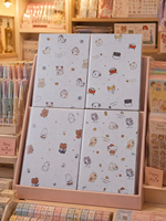 En stock, cahiers A5 avec couverture en EVA à imprimé animal mignon, logo personnalisé, cadeau pour enfants, cahiers en vrac pour l'école
