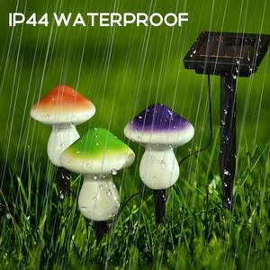 <span class=keywords><strong>Guirnalda</strong></span> de <span class=keywords><strong>Luz</strong></span> <span class=keywords><strong>Solar</strong></span> Led de Hada de Hongos IP65 Impermeable, Lámpara de San Valentín, Parque, Calle, Jardín, Decoración de Césped, Iluminación Nocturna - Product Image 6