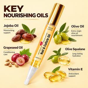 Nourishes Dry Cuticles Improve Brittle <b>Nails</b> Rough <b>Nail</b> Surround Deep Moisturizer Daily <b>Nail</b> Care Vanilla <b>Nail</b> Cuticle Oil Pen - Product Image 5