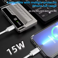 Batterie externe tactique Cybermech universelle portable mini 5000 mAh à batterie remplaçable, chargeur de téléphone intégré – Meilleure vente